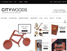 Tablet Screenshot of citywoods.com